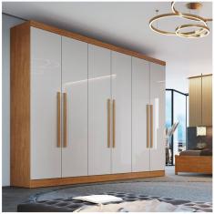 Guarda Roupa Casal 6 Portas 6 Gavetas Genova - Bianchi Móveis