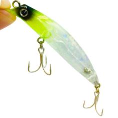 Isca Artificial Yara Destroyer 7,5cm 6gr Verde Transparente