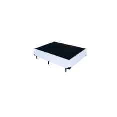 Base Box Viuvão Blindado Linhão Branco 128Cm de Largura