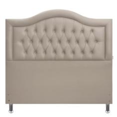 Cabeceira Queen 160 Cama Box Sophia Provençal Bege Corano Com Pés RBL