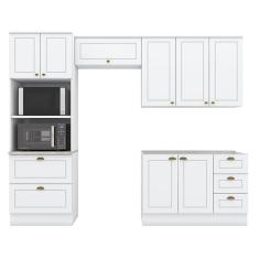 Cozinha Modulada Nova York 4 Peças Branco hp – Henn