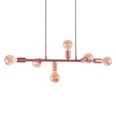 Lustre Pendente Quality Spine 1361 Cobre E27 Bivolt