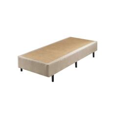 Base Box Solteiro 096x203x40cm Ecoflex Bege