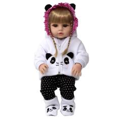 Boneca Bebê Reborn Pandinha - Cegonha Reborn Dolls