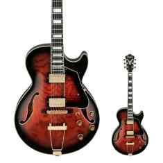 Guitarra Semi Acústica Tampo Quilted Ash Ibanez AG95QA DBS