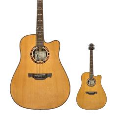 Violão Elétrico Aço Folk Crafter STG D-18CE PRO com Bag