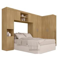 Guarda Roupa Casal Modulado Maeve Boreal - Móveis Arapongas Boreal
