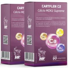 2X Cartflen C2 Calcio Mdk2 Supreme 90 Comps Hf Suplementos - HF Suplem