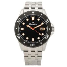 Relógio Champion Masculino Ref: Ca31453t Casual Prateado