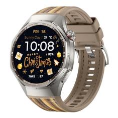 Smartwatch, HUAWEI WATCH GT 6 Pro 46mm, Bateria com Autonomia de Até 21 Dias, Mais de 100 Modos Esportivos, Corrida de Trilha, Ciclismo, Análise de ECG, Compatível com iOS e Android, GPS, Marrom