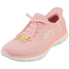 Skechers Tênis feminino Summits New Daily, Ros=rosa, 38