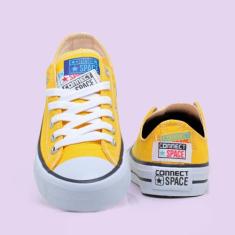 Tenis Feminino All Tags Lançamento Na Europa lindo 998Te, Amarelo, 37