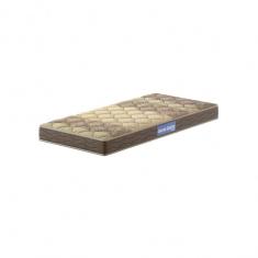 Colchão Solteiro Espuma Guarda Costas D28 Pillow Dupla Face 88x188x14cm Branco Marrom Probel