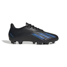 Chuteira Campo Adidas Deportivo II Flexible Ground Cor: Preto E Azul -