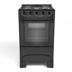 Fogão 4 Bocas Mueller MFI4BC Automático - Preto Fosco