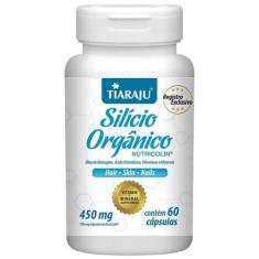 Silício Organico Nutricolin Cápsula 60 - Tiaraju