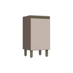 Balcão De Cozinha Modulado Connect 1 Porta S/ Tampo Duna/cristal - Henn