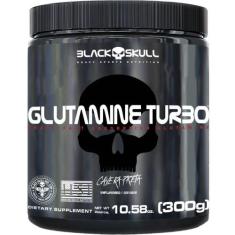 Glutamine Turbo - 300G Sem Sabor - Black Skull