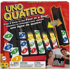 Jogo Diverso De Cartas Uno Quatro HPF82 Mattel
