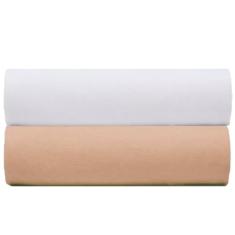 Kit 2 Lençol de Malha Queen C/Elástico 100% Algodão Rubi (KIT 5)