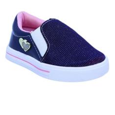 Tênis Infantil Slip On Meninas Charmoso E Delicado - Nenê Baby, 25, Sl