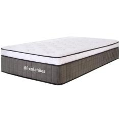 Colchão Solteiro Premium Mola Ensacada com Espuma D33 e Viscoelástica Nasa 88x188x32cm - Bf Colchões…