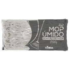 Refil para Esfregão Mop Úmido 290g Ponta Cortada Nobre
