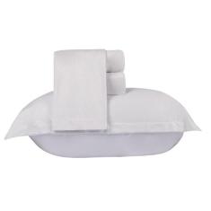 Jogo Lençol de Malha Queen 4 Peças Perfeito para Conforto - Bella Enxo