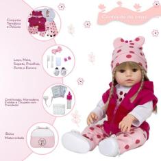 Boneca Princesa Infantil De Roupa De Girafinha - Cegonha Reborn Dolls