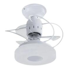 Ventilador Teto 3 Pás Branco Compact Treviso Bivolt - 41 Cm