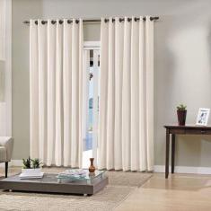 Cortina Blackout 2,6 x 1,7 m Bella Janela Pratika Lisa Slim