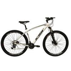 Bicicleta Aro 29 Ksw Xlt Shimano 24v K7 Freio a Disco Hidráulico Garfo Com Trava - Branca