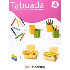 Tabuada 4: Atividades com as quatro operações