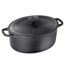 Panela De Ferro Fundido Caçarola Oval Santana 6,5 Litros