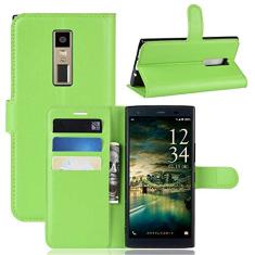 Capa para Kyocera V04 couro com suporte carteira flip capa para Kyocera V04 capa de proteção de telefone A capa com design simplificado