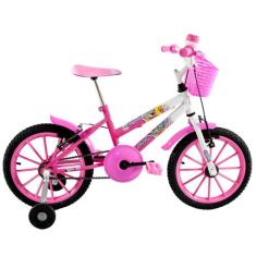 Bicicleta Infantil Aro 16 Feminina Boneca Princesa Menina - Dalannio B