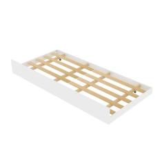 Cama Auxiliar Solteiro CM8008 Branco - Tecno Mobili, Branco, 13 Kg