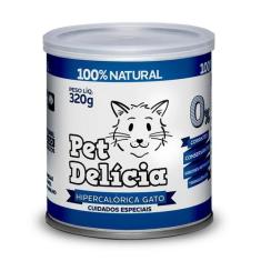 Ração Úmida Pet Delícia Hipercalórica para Gatos 320g