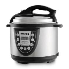 Panela de Pressão Elétrica Digital Midi 5L Itatiaia  Capacidade, Rapid