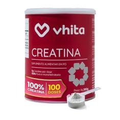 Creatina 300g Pura Monohidratada - Suporte de Saúde cerebral e muscular - 100 doses Vhita