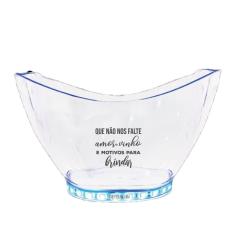 Champanheira Com Led Personalizada Amor Vinho E Motivos