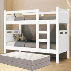 Beliche Confortável Reforçada Completa com 2 Colchões D33 - Poloshop E