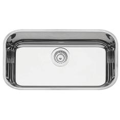 Cuba de embutir Tramontina Lavínia 56 BL em Aço Inox Alto Brilho 56x34 cm