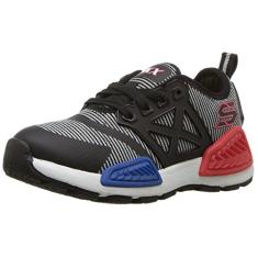 Skechers Tênis infantil unissex KINECTORS-NANOVOLT, Preto/cinza, 13 Little Kid
