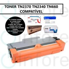 Toner Compatível Com Tn2370 Tn2340 Tn660 Para Impressora L2320d L2520