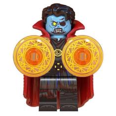 Boneco Blocos De Montar Dr Estranho Zumbie Marvel Terror