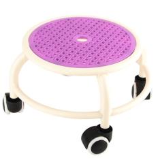 Banqueta Baixa Rolante, Mini Banqueta Confortável Com Rodas Universais, Material Plástico Respirável, Adequado para Crianças e Adultos, Design Moderno Adiciona Estilo à Decoração