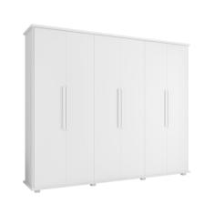 Guarda-roupa Com 4 Gavetas Bolzano Branco