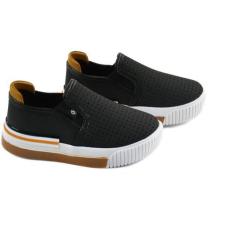 Tênis Casual Slip Masculino Infantil Bebê Molekinho 2615100, Preto, 22