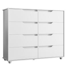 Cômoda Doble 8 Gavetas - Móveis Albatroz 